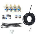 70 Series Land Cruiser Diff Breather Kit 101 4 Point Universal Fit - Suitable for Toyota Hilux, Prado & Landcruiser