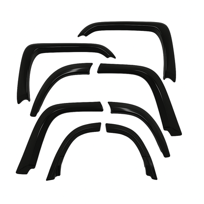 Toyota Land Cruiser Fibreglass Fender Flares - 76 Series (2007-) (4 Pack)