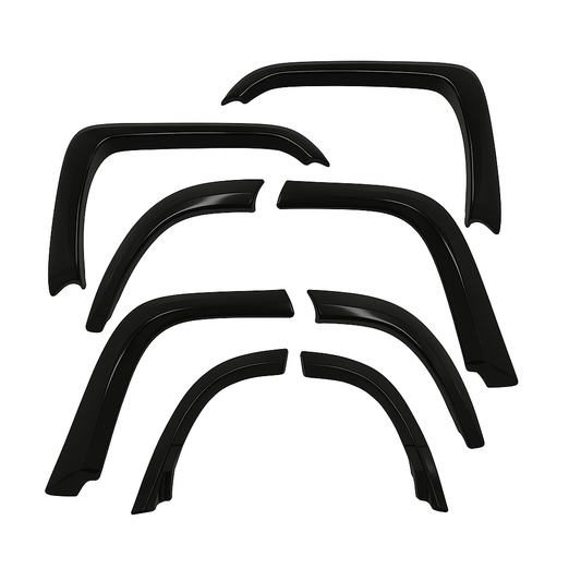Toyota Land Cruiser Fibreglass Fender Flares - 76 Series (2007-) (4 Pack)