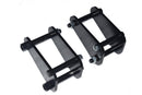 70 Series Land Cruiser Front Extended Shackles (Pair) - Suitable for Landcruiser 73, 74, 75, 40, 60 Series