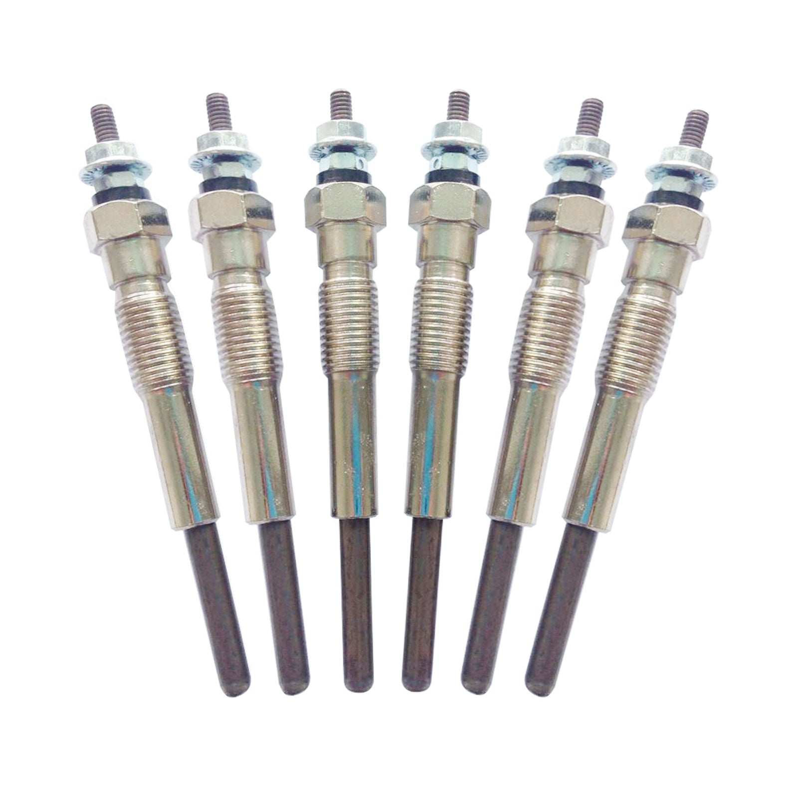 Toyota Land Cruiser Glow Plugs (6 PCE) - Suitable For Toyota Landcruiser HJ60 HJ75 4.0 Diesel LWB W/2H 6cyl 1982-1988