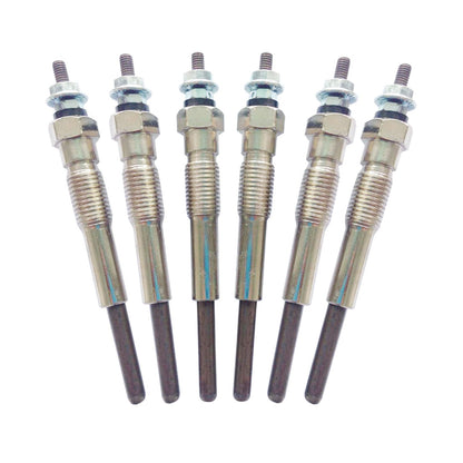 Toyota Land Cruiser Glow Plugs (6 PCE) - Suitable For Toyota Landcruiser HJ60 HJ75 4.0 Diesel LWB W/2H 6cyl 1982-1988