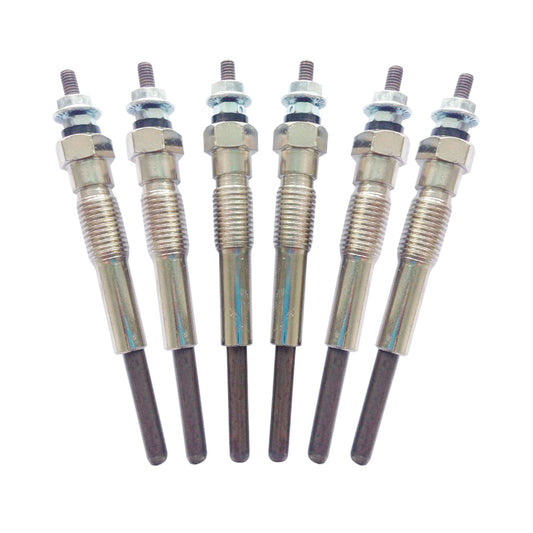 Toyota Land Cruiser Glow Plugs (6 PCE) - Suitable For Toyota Landcruiser HJ60 HJ75 4.0 Diesel LWB W/2H 6cyl 1982-1988