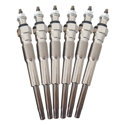 Toyota Land Cruiser Glow Plugs (6 PCE) - Suitable For Toyota Landcruiser HZJ75 HZJ78 HZJ79 HZJ105 Diesel 6cyl 4.2 1HZ
