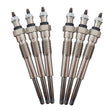 70 Series Land Cruiser Glow Plugs (6 PCE) - Suitable For Toyota Landcruiser HZJ75 HZJ78 HZJ79 HZJ105 Diesel 6cyl 4.2 1HZ