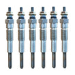 70 Series Land Cruiser Glow Plugs (6 Pcs) - Suitable for Toyota Landcruiser 1HZ 1990-2007 4.2L Diesel 70 80 100 105 Series