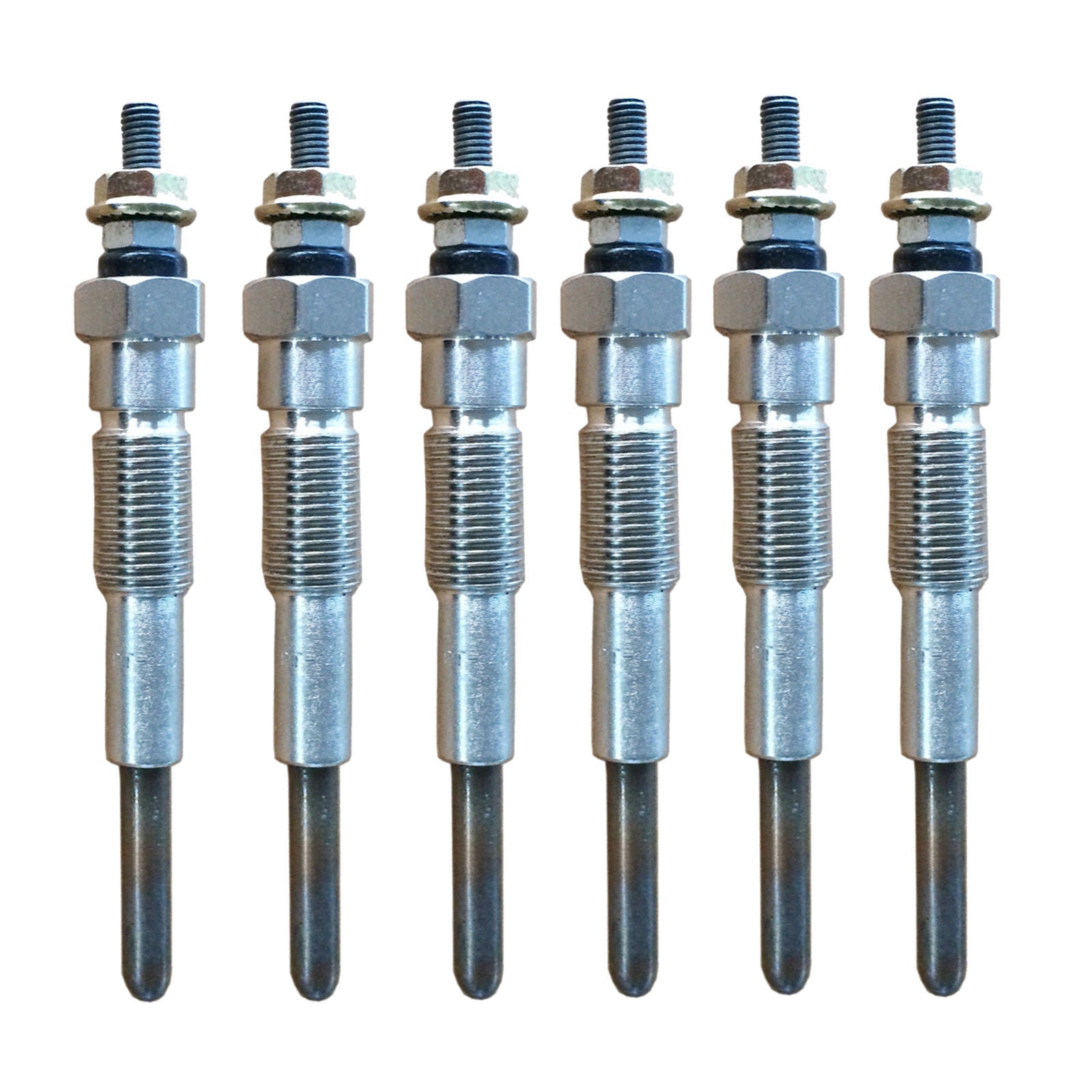 Toyota Land Cruiser Glow Plugs (6 Pcs) - Suitable for Toyota Landcruiser 1HZ 1990-2007 4.2L Diesel 70 80 100 105 Series