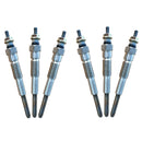 70 Series Land Cruiser Glow Plugs (6 Pcs) - Suitable for Toyota Landcruiser 1HZ 1990-2007 4.2L Diesel 70 80 100 105 Series