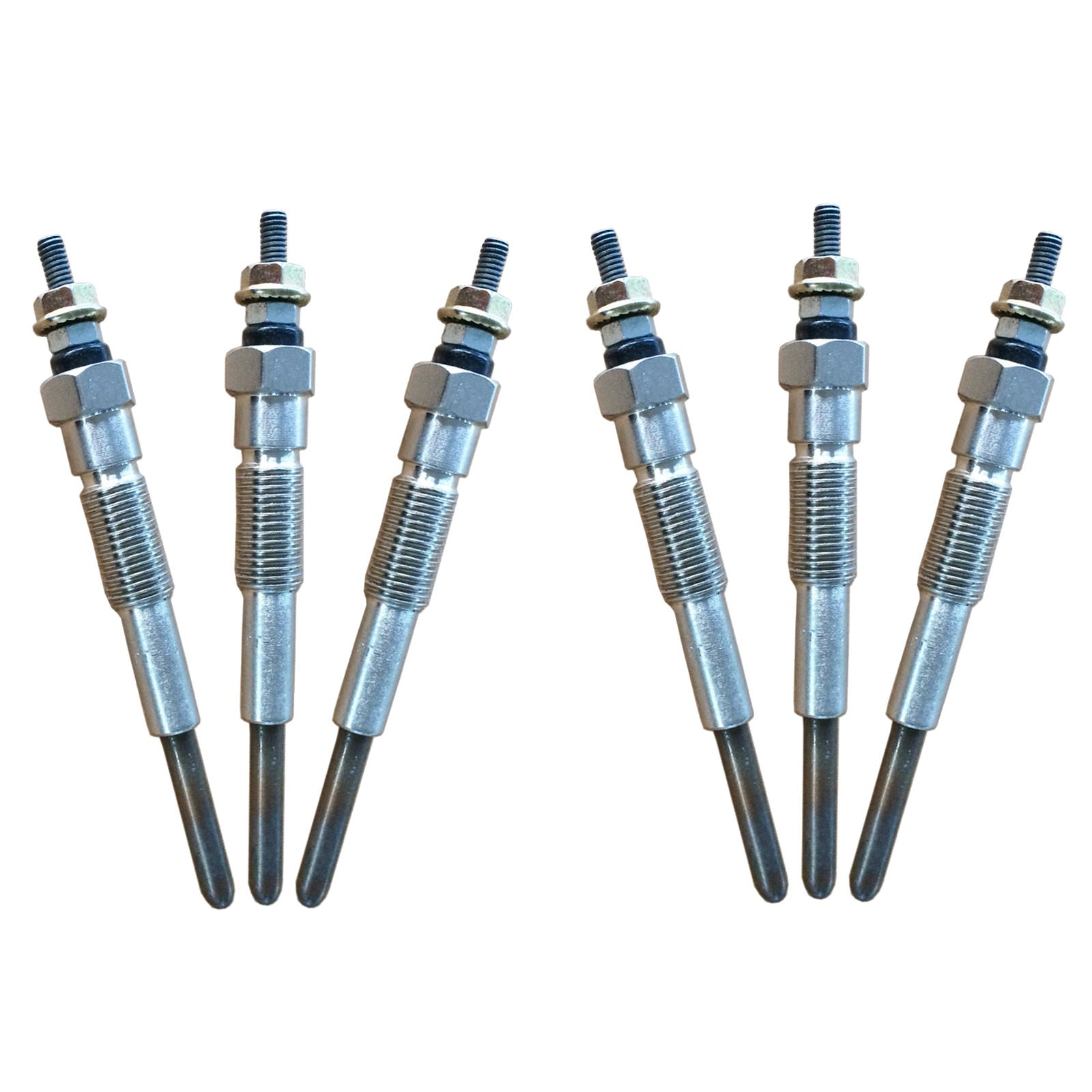 Toyota Land Cruiser Glow Plugs (6 Pcs) - Suitable for Toyota Landcruiser 1HZ 1990-2007 4.2L Diesel 70 80 100 105 Series
