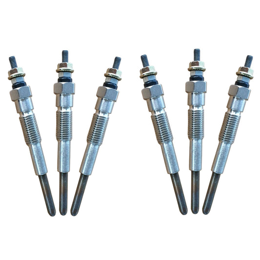 70 Series Land Cruiser Glow Plugs (6 Pcs) - Suitable for Toyota Landcruiser 1HZ 1990-2007 4.2L Diesel 70 80 100 105 Series