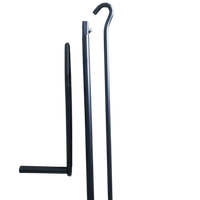 70 Series Land Cruiser Jack & Spare Wheel Winch Winder Handle Set (3PCE) - Suitable for Toyota Landcruiser FJ75 HJ75 & Most Hilux Models