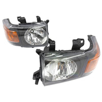 70 Series Land Cruiser LED Head Lights (Pair) - Suitable For Toyota Landcruiser VDJ70 VDJ76 VDJ78 VDJ79 Series (2007-2023)