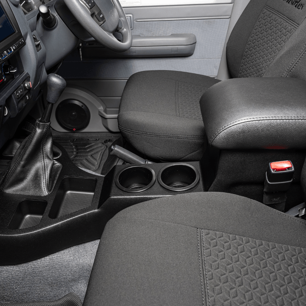 Centre Console (Full Length) for the Toyota LandCruiser 78 Series Troop Carrier (2007-) (view 11)