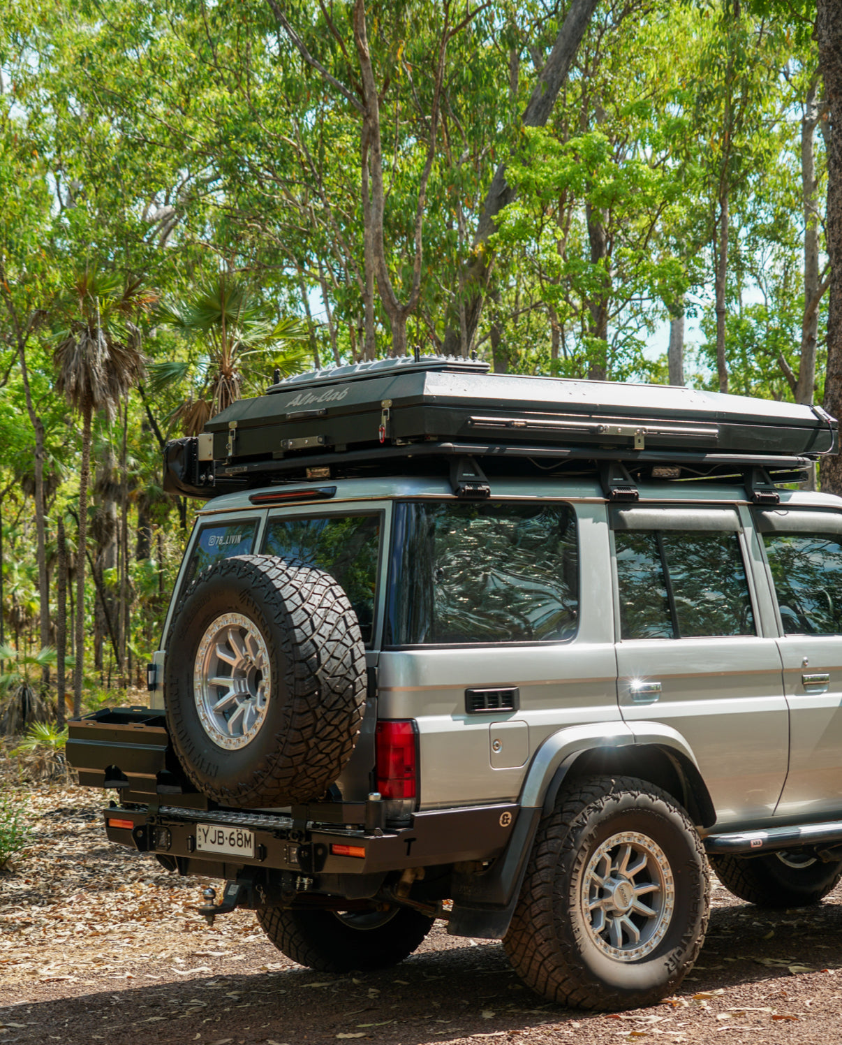 Toyota Land Cruiser Rear Bar - 76 Series (2007-)