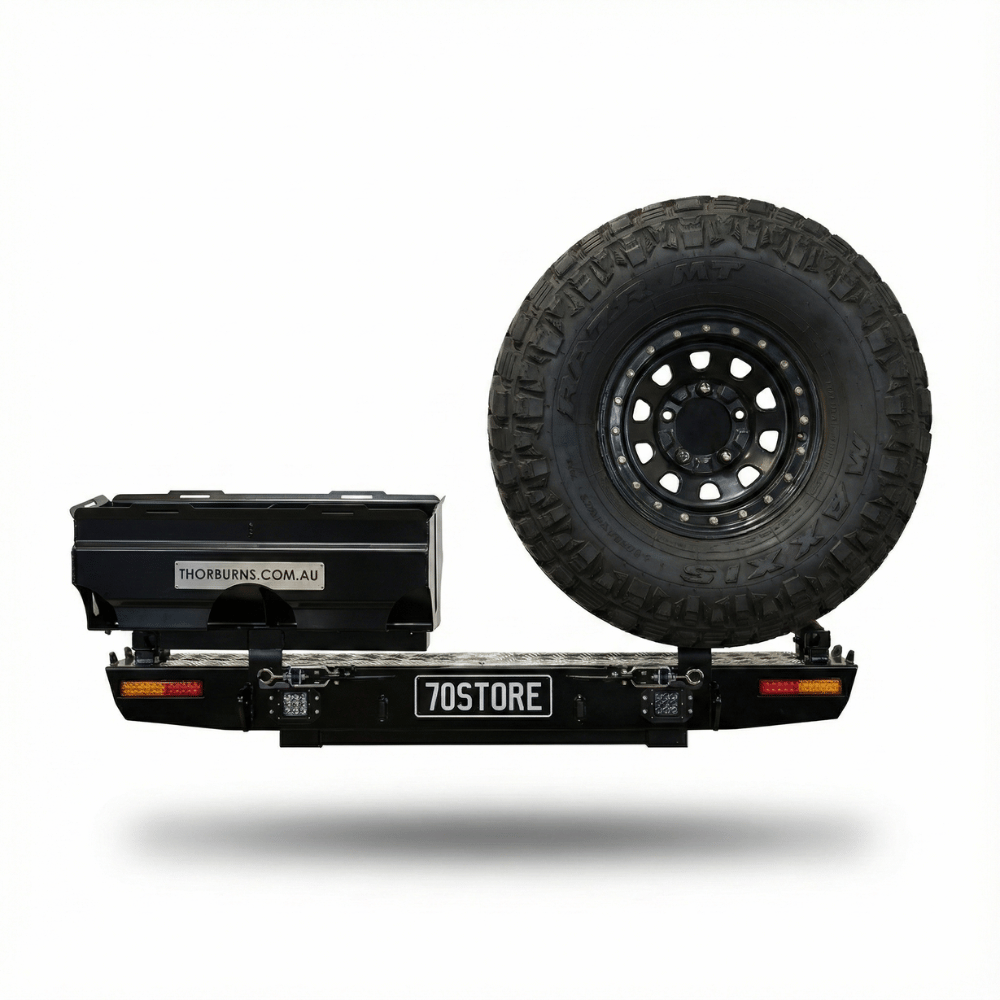 70 Series Land Cruiser Rear Bar - 76 Series (2007-)