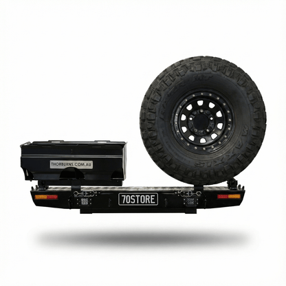 Toyota Land Cruiser Rear Bar - 76 Series (2007-)