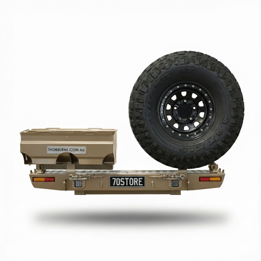 Toyota Land Cruiser Rear Bar - 76 Series (2007-)