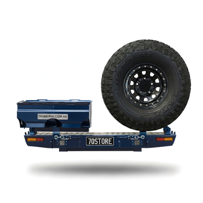 Toyota Land Cruiser Rear Bar - 76 Series (2007-)