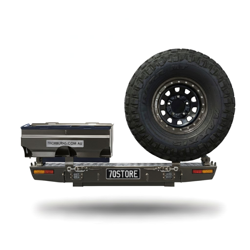 Toyota Land Cruiser Rear Bar - 76 Series (2007-)