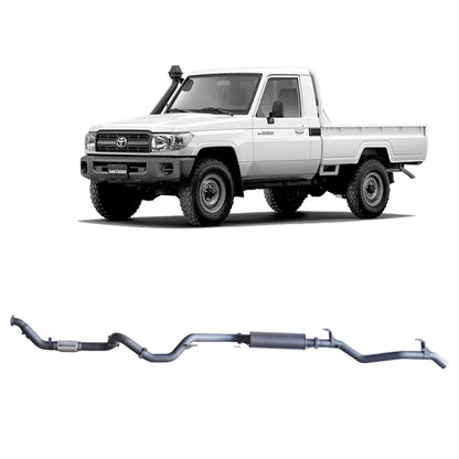 Toyota Land Cruiser Redback Extreme Duty Exhaust for Toyota Landcruiser 79 Series Single Cab (03/2007 - 10/2016)