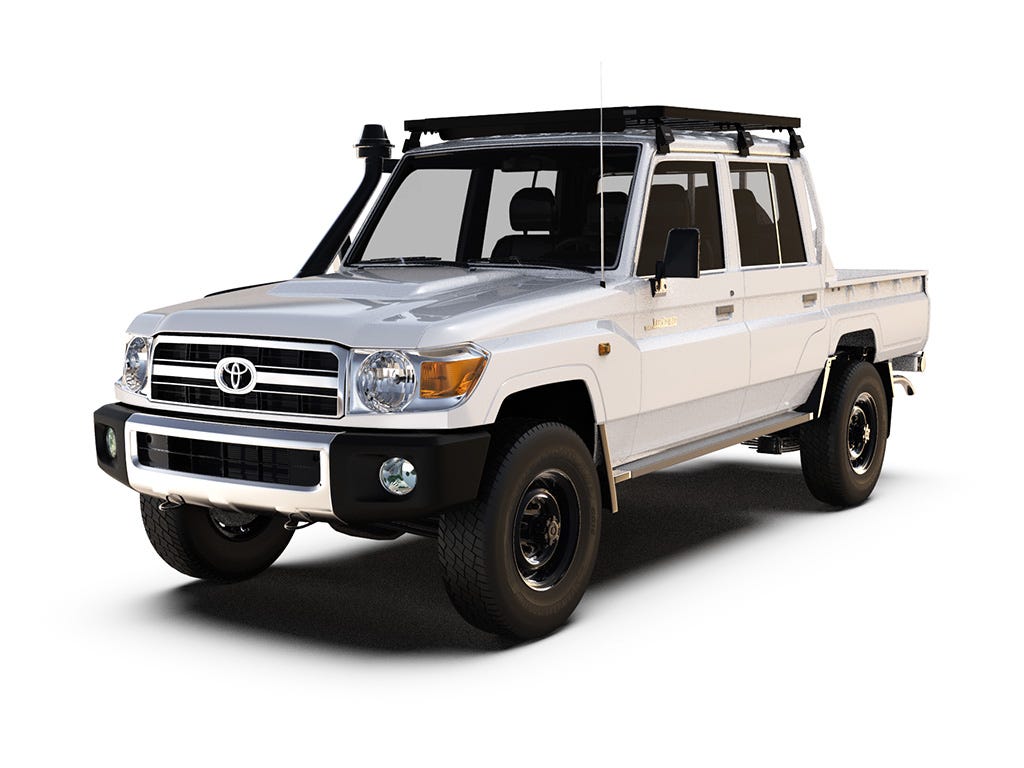 Toyota Land Cruiser Roof Rack Kit - 79 Series Dual Cab Slimline II (Full Length) (Low)