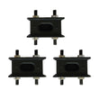 70 Series Land Cruiser Rubber Exhaust Mounts (3Pce) - Suitable for Landcruiser 40, 60, 70, 80, 100 Series