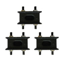 70 Series Land Cruiser Rubber Exhaust Mounts (3Pce) - Suitable for Landcruiser 40, 60, 70, 80, 100 Series