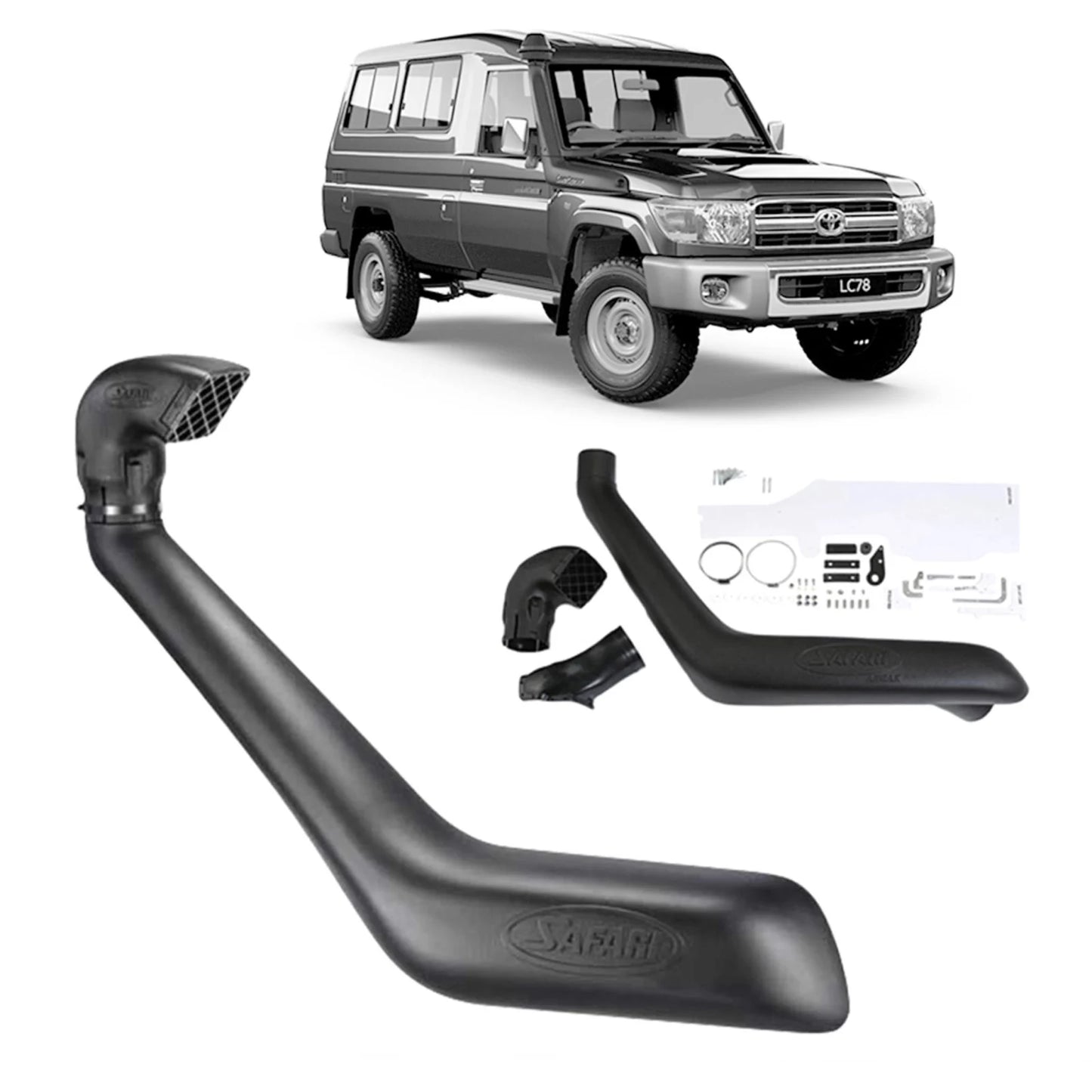 Toyota Land Cruiser Safari Snorkel for Toyota Landcruiser (01/2007 - on)