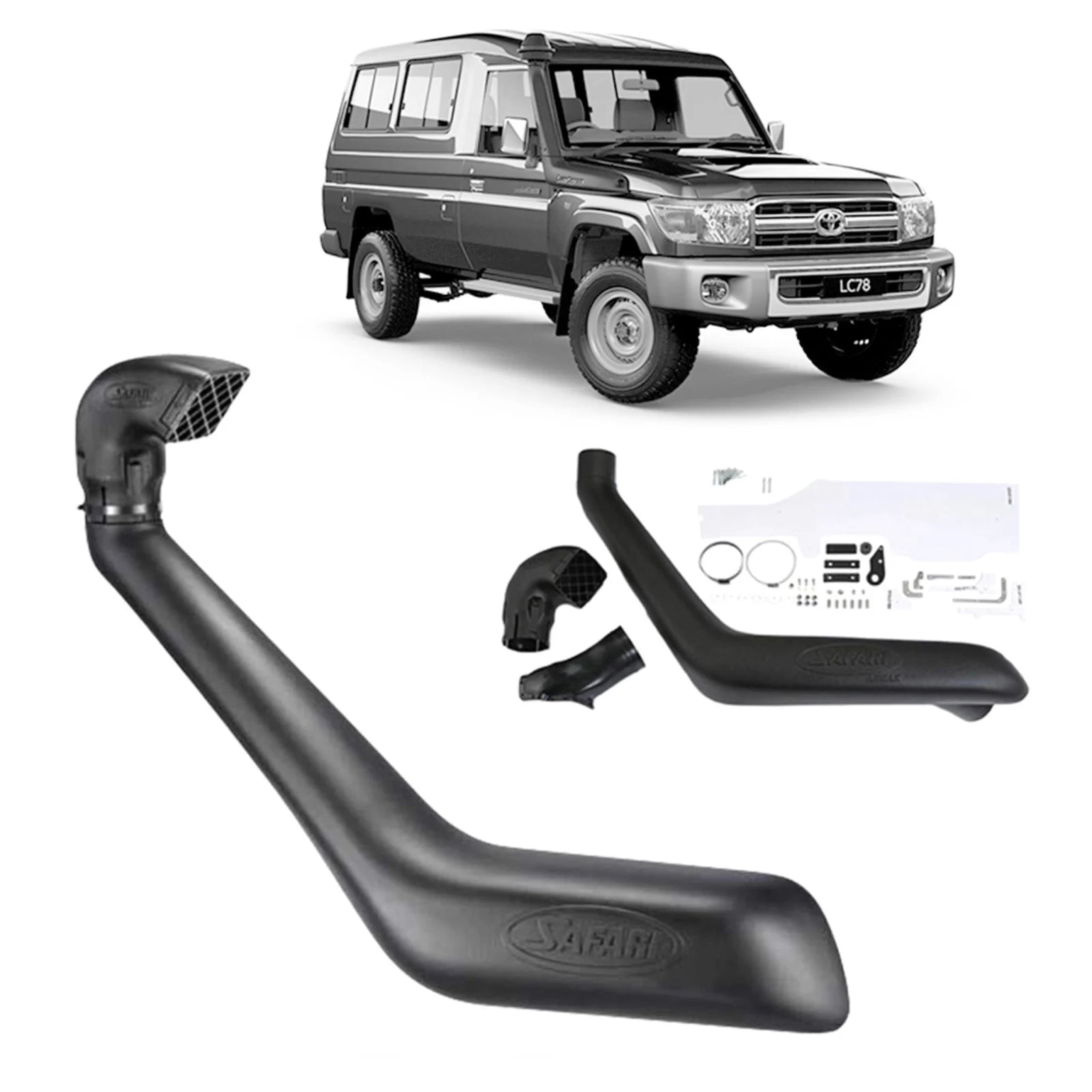 Toyota Land Cruiser Safari Snorkel for Toyota Landcruiser (01/2007 - on)
