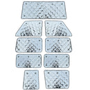 Solar Sun Shades (9 Pack) for the Toyota LandCruiser 78 Series Troopy (1999-)