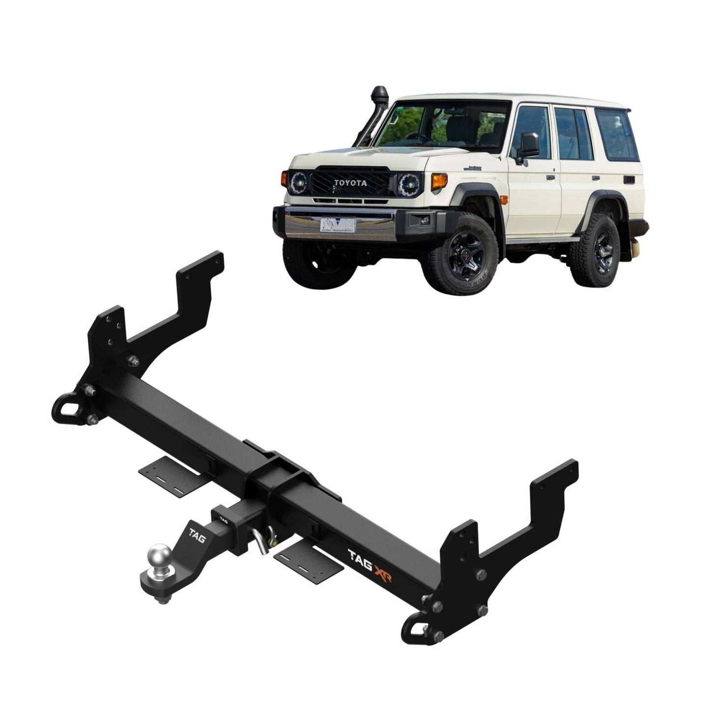 TAG 4x4 Recovery Towbar for Toyota Landcruiser 78 Series Troopy (08/1991 - on)