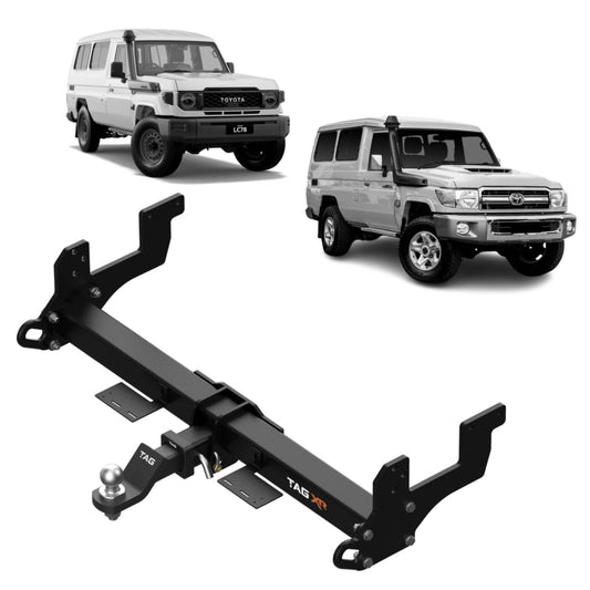 Toyota Land Cruiser TAG Extreme Recovery Towbar And Direct Fit Wiring Kit For Toyota Landcruiser 78 Series Troopy (08/1991 - on)