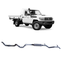 Extreme Duty 3" Turbo Back Exhaust for the Toyota LandCruiser 79 Series Single Cab (03/2007 - 10/2016) (view 2)