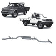 Extreme Duty 3" DPF Back Exhaust for the Toyota LandCruiser 79 Series Single & Dual Cab (11/2016 - On) (view 3)