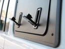 70 Series Land Cruiser Toyota Land Cruiser 76 Gullwing Window / Left Hand Side Aluminium