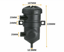 70 Series Land Cruiser Uni Oil Catch Can 4x4 - Suitable For Landcruiser & Hilux