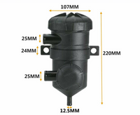 70 Series Land Cruiser Uni Oil Catch Can 4x4 - Suitable For Landcruiser & Hilux