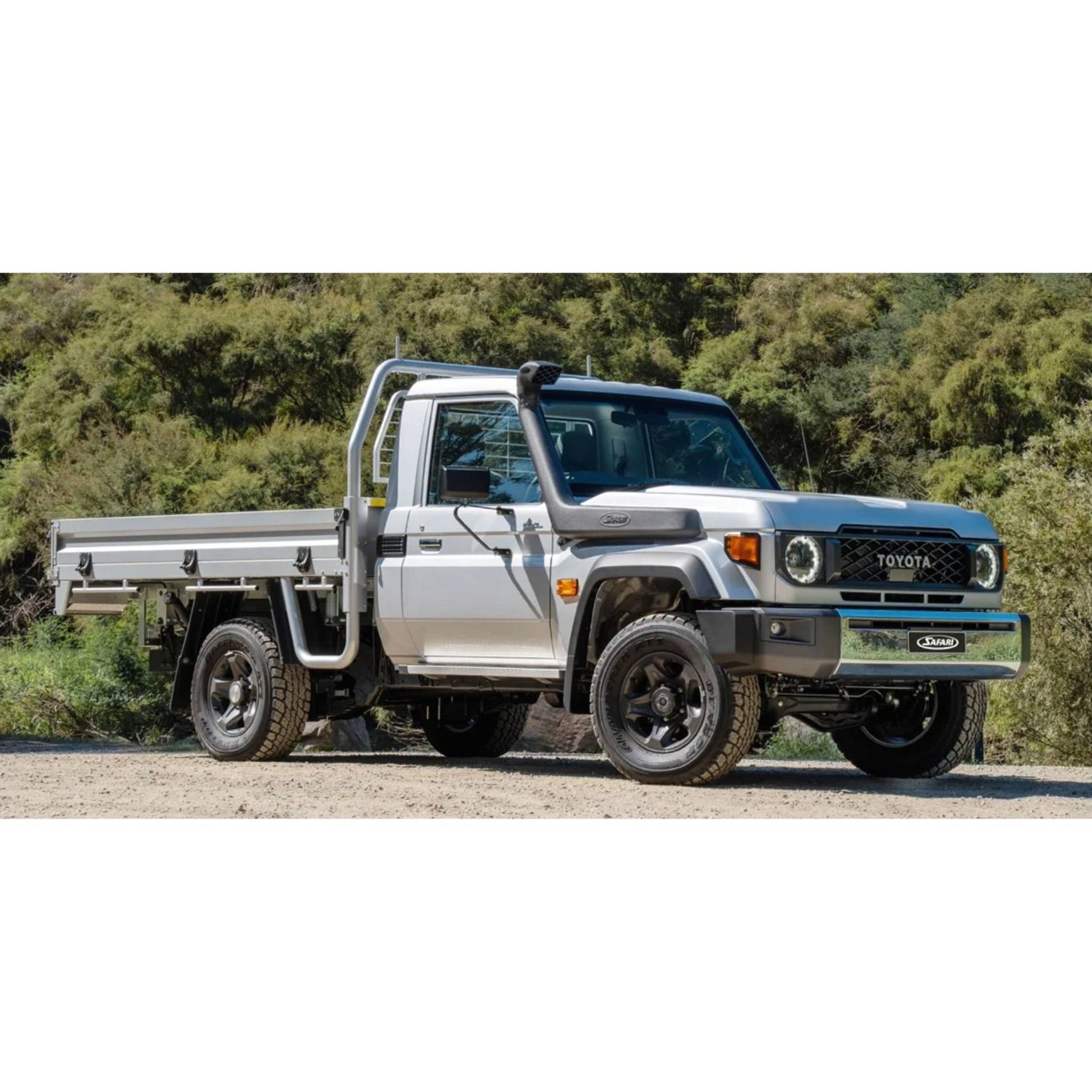 Safari V-Spec Snorkel for the Toyota LandCruiser 70 Series (2023–Present) 4.5L V8 (view 2)